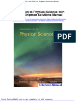 Introduction To Physical Science 14th Edition Shipman Solutions Manual