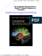 Test Bank For Cognitive Neuroscience 4th Edition Marie T Banich Rebecca J Compton