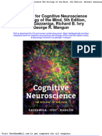Test Bank For Cognitive Neuroscience The Biology of The Mind 5th Edition Michael Gazzaniga Richard B Ivry George R Mangun