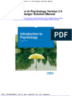 Introduction To Psychology Version 3 0 3rd Stangor Solution Manual