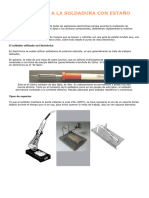 Iniciación A La Soldadura Con Estaño