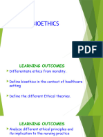 Theories and Principles of Heath Ethics