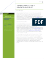 Juniper Advanced Threat Prevention Datasheet