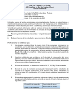 Circular Externa 136-Horario Del Curso de Nivelación