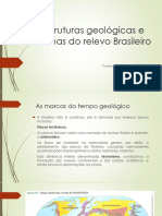 Estruturas geologicas do Brasil