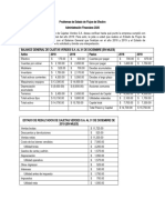 Flujo de Efectivo - Problemas Redactados - AF - IISEM 2020