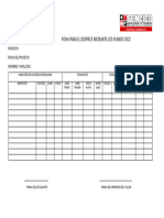 Ficha para El Listado de Piezas de Proyectos A Realizar para La Optimizacion de La Melamina