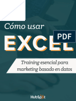 SPANISH - Como Usar Excel para Marketers