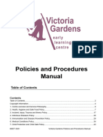 Victoria Gardens Policies and Procedures Manual v2