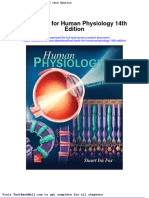 Test Bank For Human Physiology 14th Edition