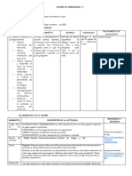 Sesión de Aprendizaje 08 de Noviembre