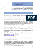 Gestao de Pessoas Concurso Publico 2023 Edital n 1 2023 Concurso Publico Para Ingresso Em Cargos Do Conselho Regional de Odontologia de Rondonia Cro Ro
