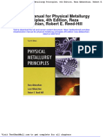 Solution Manual For Physical Metallurgy Principles 4th Edition Reza Abbaschian Robert e Reed Hill 2
