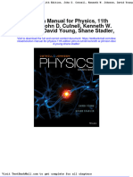 Solution Manual For Physics 11th Edition John D Cutnell Kenneth W Johnson David Young Shane Stadler