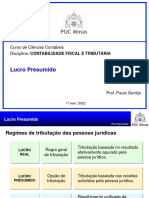 06 - Lucro Presumido