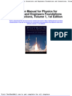 Solution Manual For Physics For Scientists and Engineers Foundations and Connections Volume 1 1st Edition