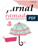 Jurnal Ramadan Dengan Tadabbur Tema AQ & Syukur