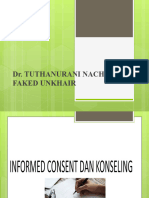 Informed Consent Dan Konseling (Dr. Tuthanurany, M