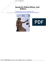 Solution Manual For Police Ethics 2nd Edition