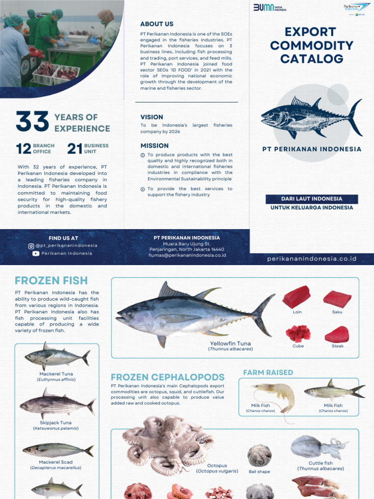 Katalog Export Print | PDF | Tuna | Fishing Industry