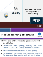 Health Data Quality - DHIS-2 Asela