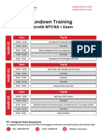 Rundown Training IDN Mikrotik MTCNA + Exam