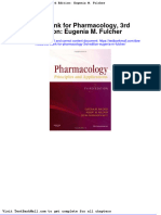 Test Bank For Pharmacology 3rd Edition Eugenia M Fulcher