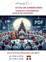 Concierto Navideño para La Mente