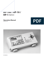 HP-100 / HP-10 / HP-1: (Option)