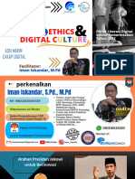 Digital Ethics Dan Digital Culture - Iman Iskandar