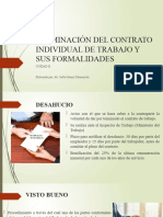 Formas de Terminación Del Contrato