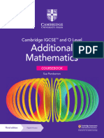 Cambridge IGCSE™ and O Level Additional Mathematics Coursebook (Sue Pemberton Writer) (Z-Library)