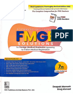 FMGE SOLUTIONS 7th EDITION (MEDICINE)