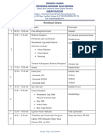 Rundown Acara Pelantikan