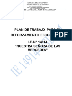 Plan de Refuerzo Escolar 2023