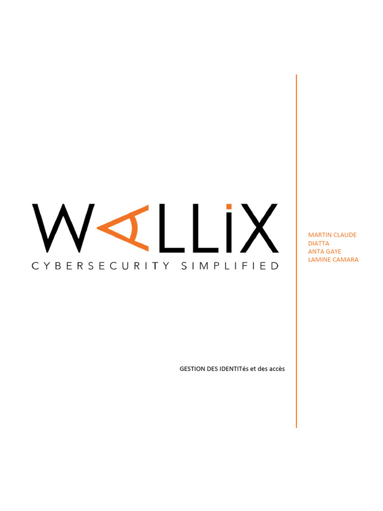 Gestion des accès avec Wallix Bastion | PDF | Sécurité | Sécurité des ...