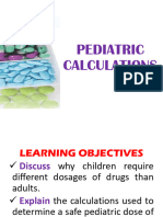 Pediatric Calculation
