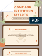 Income and Substitution 