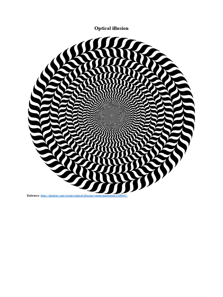 Optical Illusion | PDF