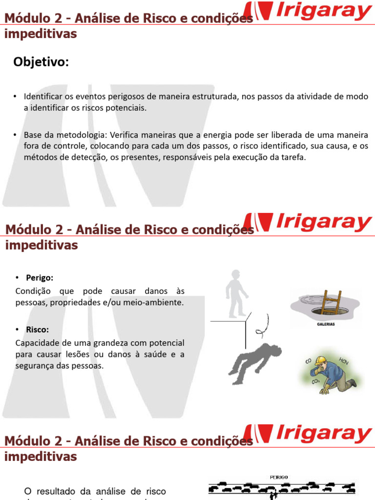 Análise de Riscos e Segurança no Trabalho | PDF