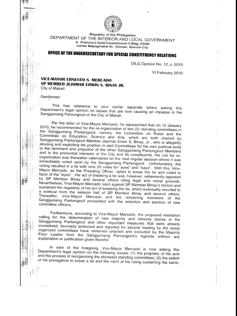 Creation Of Standing Committees Pdf