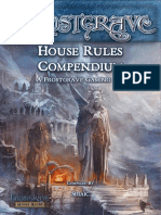 Frostgrave - House Rules Compendium