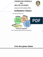 Gases Ideais - Termodinâmica Clássica