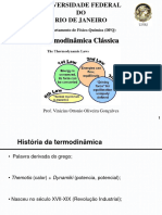 Introdução - Termodinâmica Clássica