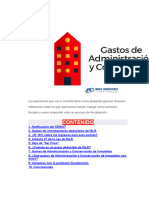 Gastos de Administracion