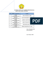 Jadwal Piket Pokja