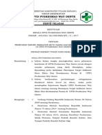 9.3.2.1 Penetapan Target Indikator Mutu Layanan Klinis Dan Keselamatan Pasien