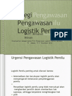 Strategi Pengawasan Logistik Pemilu