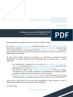 Carta de Presentacion Formato A4