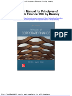 Solution Manual For Principles of Corporate Finance 13th by Brealey